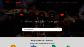 What Catchfood.com website looked like in 2019 (4 years ago)