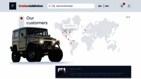 What Cruiseraddiction.com website looked like in 2019 (6 years ago)