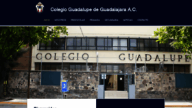 What Colegioguadalupegdl.edu.mx website looked like in 2019 (4 years ago)