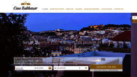What Casabalthazarlisbon.com website looked like in 2019 (4 years ago)