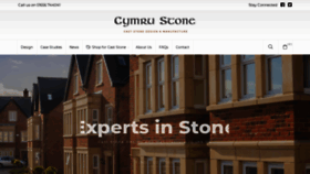What Cymrustone.com website looked like in 2019 (4 years ago)