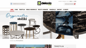 What Centrumdekoria.pl website looked like in 2019 (4 years ago)