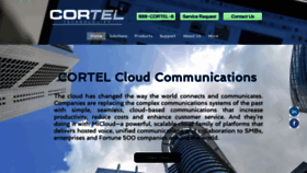 What Cortel.com website looked like in 2019 (5 years ago)