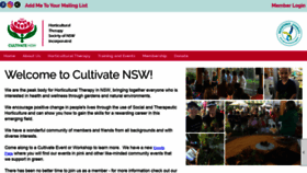 What Cultivatensw.org.au website looked like in 2019 (4 years ago)