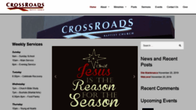 What Crossroads4.me website looked like in 2019 (4 years ago)