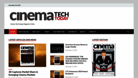 What Cinematech.today website looked like in 2019 (4 years ago)