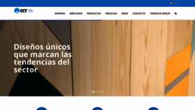 What Cct.es website looked like in 2019 (4 years ago)