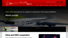 What Ceec-china-logistics.org website looked like in 2019 (4 years ago)