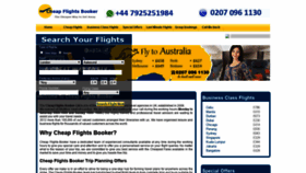 What Cheapflightsbooker.co.uk website looked like in 2019 (4 years ago)