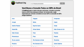 What Cepbrasil.org website looked like in 2019 (4 years ago)