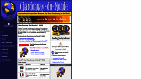 What Chardonnay-du-monde.com website looked like in 2019 (4 years ago)