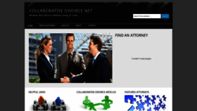 What Collaborativedivorce.net website looked like in 2019 (4 years ago)