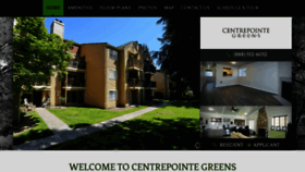 What Centrepointegreensliving.com website looked like in 2019 (4 years ago)