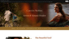 What Carolinnobles.com website looked like in 2019 (4 years ago)