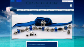 What Charmsofaloha.com website looked like in 2019 (6 years ago)