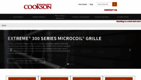 What Cooksondoor.com website looked like in 2019 (4 years ago)