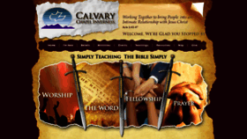 What Calvaryinv.com website looked like in 2019 (4 years ago)
