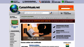 What Cursosvirtuais.net website looked like in 2019 (4 years ago)
