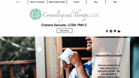 What Cscounselingandtherapy.com website looked like in 2019 (4 years ago)