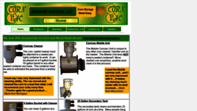 What Cornvac.com website looked like in 2019 (4 years ago)