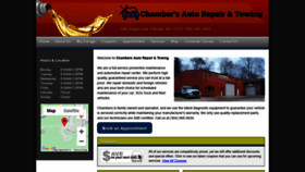 What Chambersrepair.com website looked like in 2019 (4 years ago)