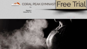 What Coralpeakgymnastics.com website looked like in 2019 (4 years ago)