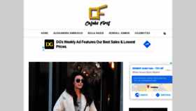 What Celebsfirst.com website looked like in 2019 (4 years ago)
