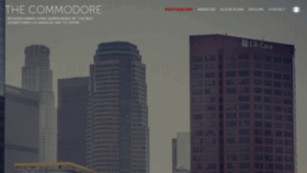 What Commodorela.com website looked like in 2019 (4 years ago)