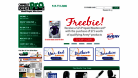 What Campbellsofficepro.ca website looked like in 2019 (4 years ago)