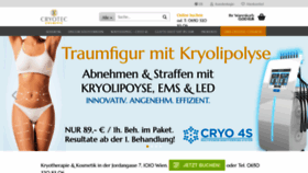 What Cryotec-cosmetic.com website looked like in 2019 (4 years ago)