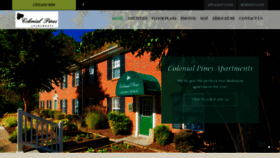 What Colonialpinesapartments.com website looked like in 2019 (4 years ago)