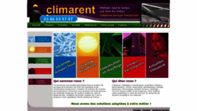 What Climarent.fr website looked like in 2019 (4 years ago)