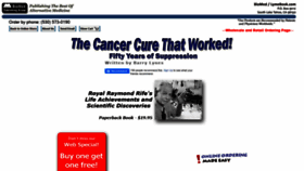 What Cancer-cure-that-worked.com website looked like in 2019 (4 years ago)