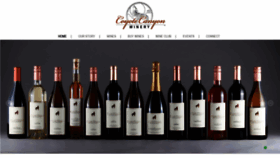 What Coyotecanyonwinery.com website looked like in 2019 (4 years ago)