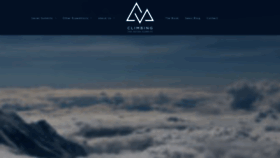 What Climbingthesevensummits.com website looked like in 2019 (4 years ago)
