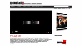 What Comunitania.com website looked like in 2019 (4 years ago)