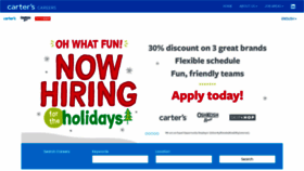 What Carters.submit4jobs.com website looked like in 2019 (4 years ago)