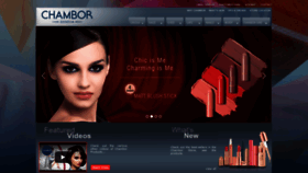 What Chambor.com website looked like in 2019 (6 years ago)
