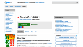 What Combofix.updatestar.com website looked like in 2019 (4 years ago)