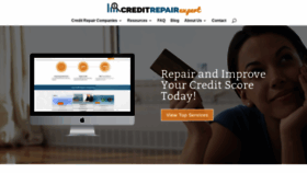 What Creditrepairexpert.org website looked like in 2019 (4 years ago)