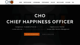 What Chiefhappinessofficer.it website looked like in 2019 (4 years ago)