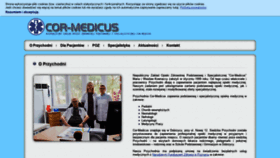 What Cormedicus.pl website looked like in 2019 (4 years ago)