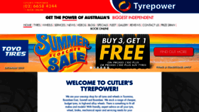 What Cutlerstyrepower.com.au website looked like in 2019 (4 years ago)