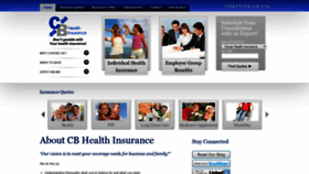 What Cbhealthins.com website looked like in 2019 (4 years ago)