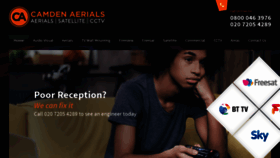What Camdenaerials.co.uk website looked like in 2019 (4 years ago)