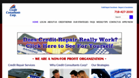 What Creditconsultantscorp.com website looked like in 2019 (4 years ago)