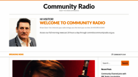 What Committocommunityradio.org.au website looked like in 2019 (4 years ago)