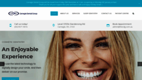 What Carnegiedentalgroup.com.au website looked like in 2019 (4 years ago)