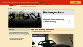 What Classiccarsseller.com website looked like in 2019 (4 years ago)