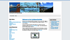 What Caribbeangenweb.org website looked like in 2019 (4 years ago)